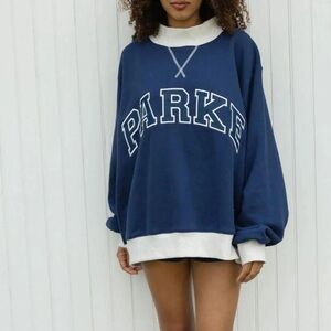 Parke Navy Blue Women's Sweatshirt